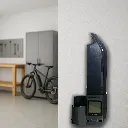 Kombi Wandhalterung für Bosch Powerpack Frame 545, Ladegerät, Display & Schlüssel E-Bike Akku